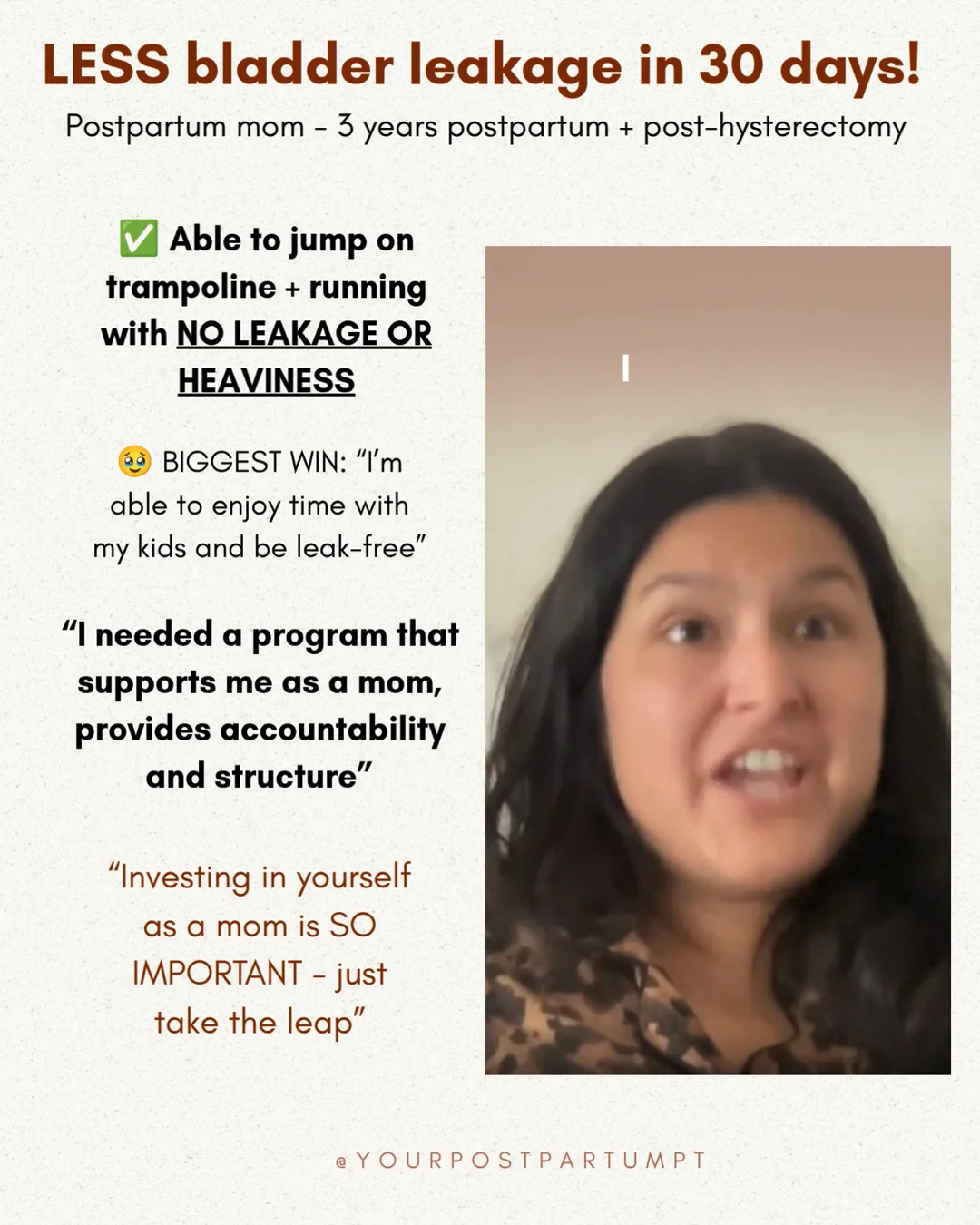 Client video testimonial