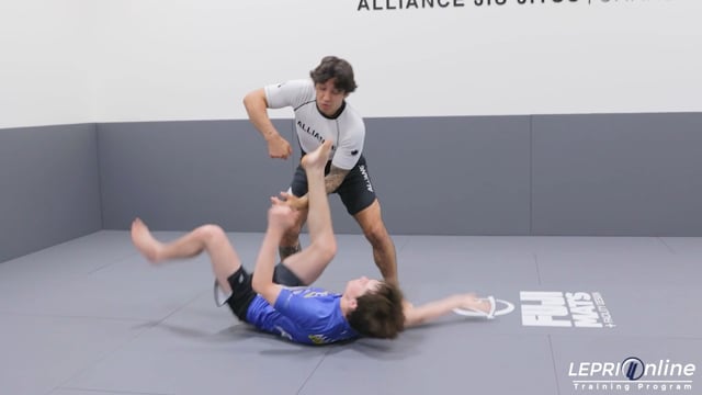 High Single Takedown Variation To Inside Heel Hook