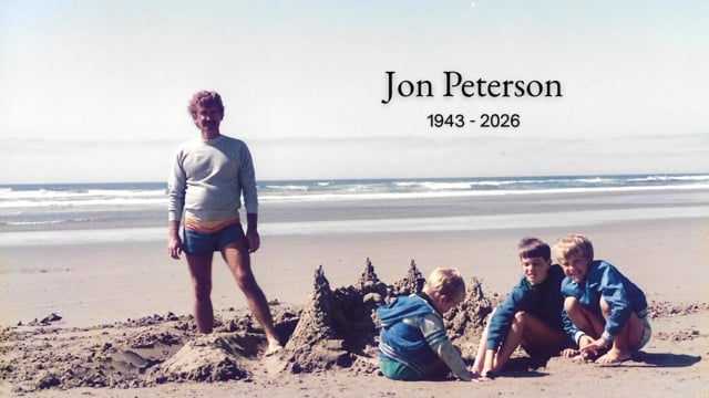 Memorial Service for Jon Peterson 06-30-3036