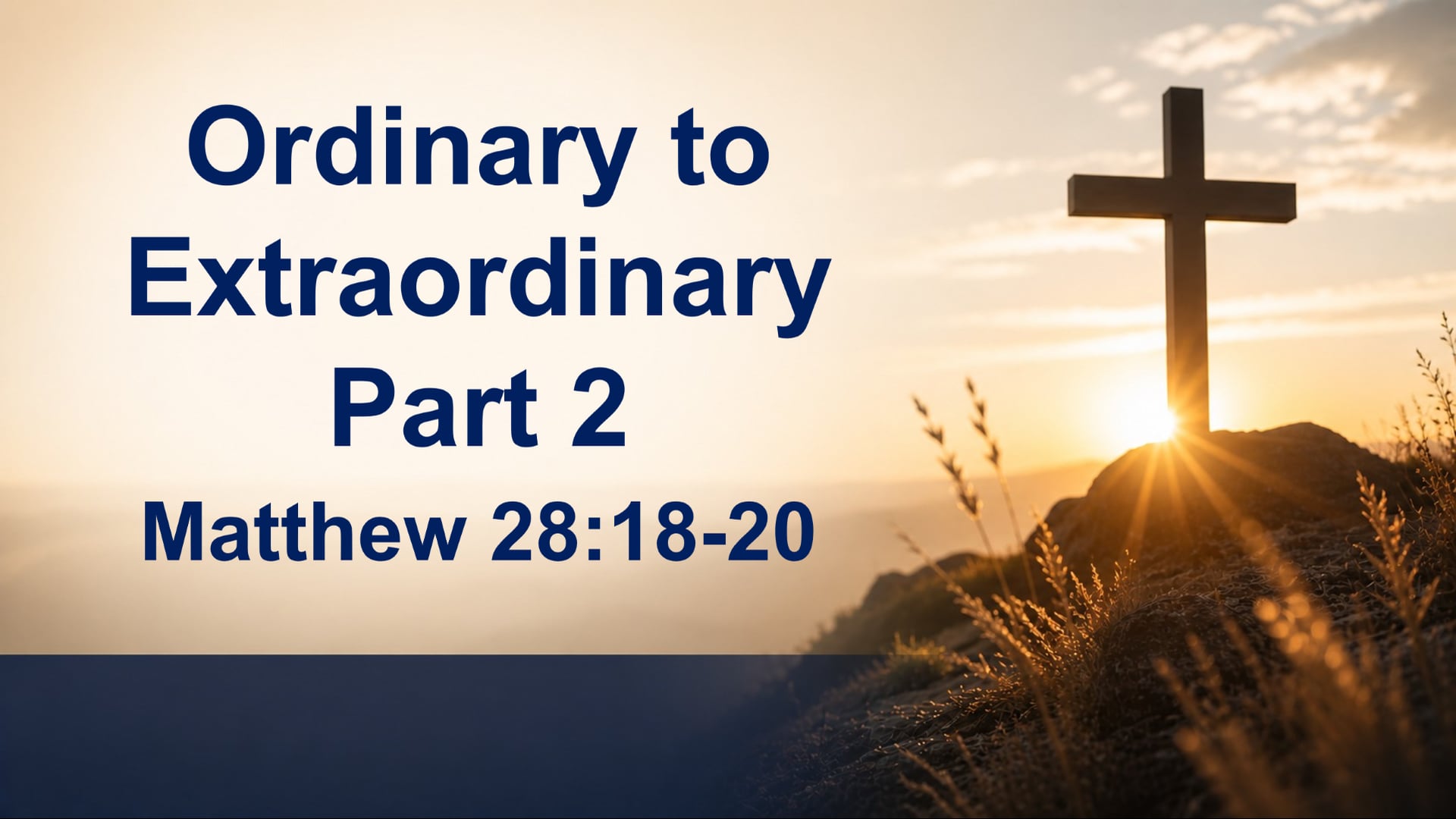 2026.06.28 | Ordinary to Extraordinary Part 2