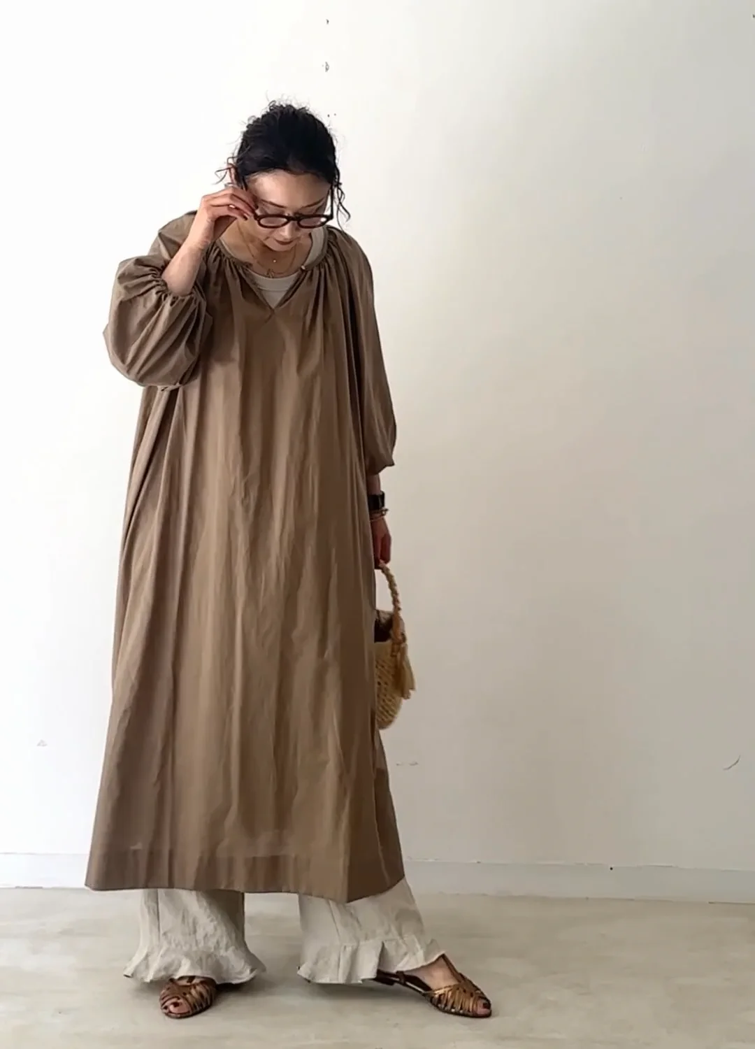 コットンリネンプルオーバーワンピース | HUG O WaR ONLINE STORE