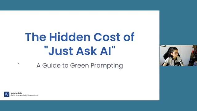 The Hidden Cost of "Just Ask AI": A Guide to Green Prompting