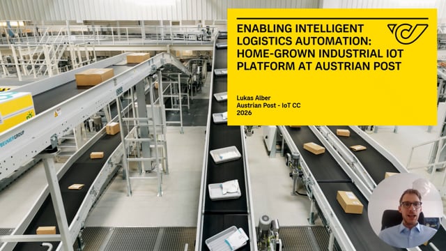 Enabling intelligent logistics automation: home-grown Industrial IoT platform at Austrian Post