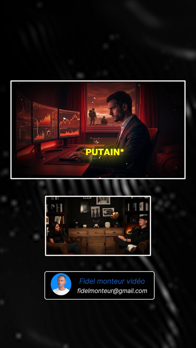 MONTER VOS VIDÉOS YOUTUBE PROFESSIONNEL  MONTAGE DYNAMIQUE DE VLOGS, INTERVIEWS ET VIDÉOS BUSINESS