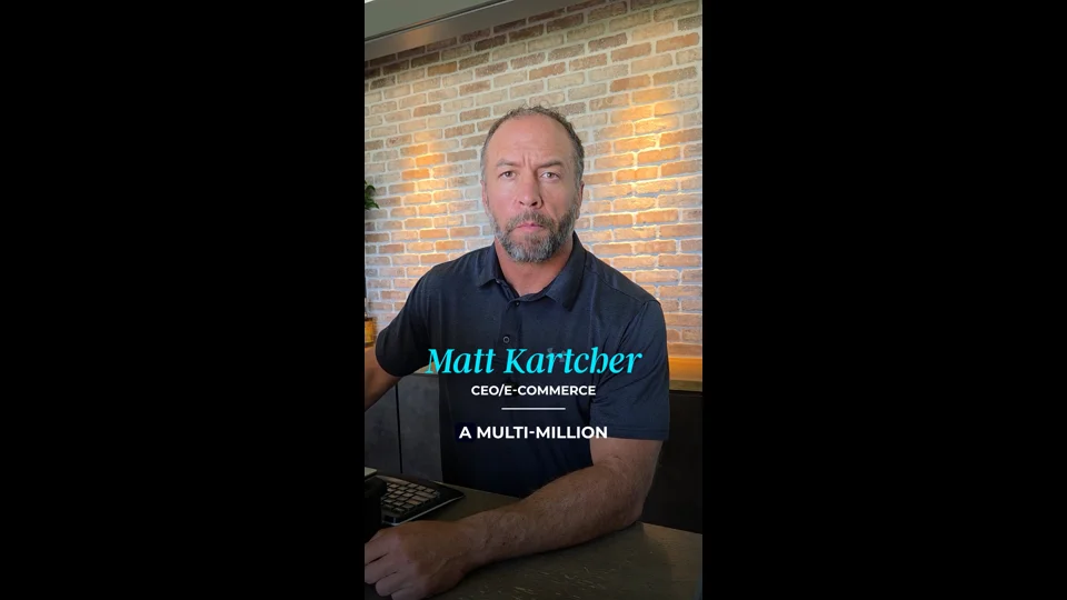 Matt Kartcher — video testimonial