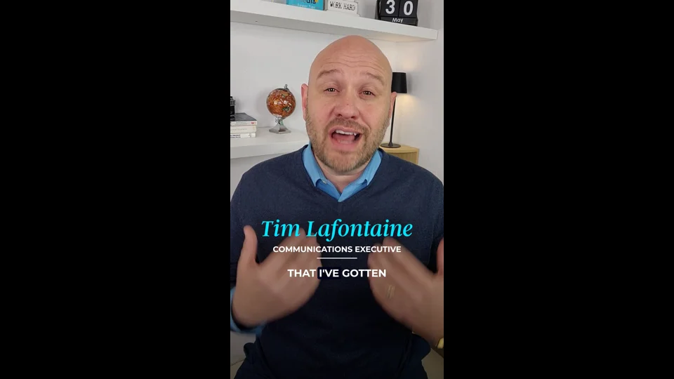 Tim Lafontaine — video testimonial