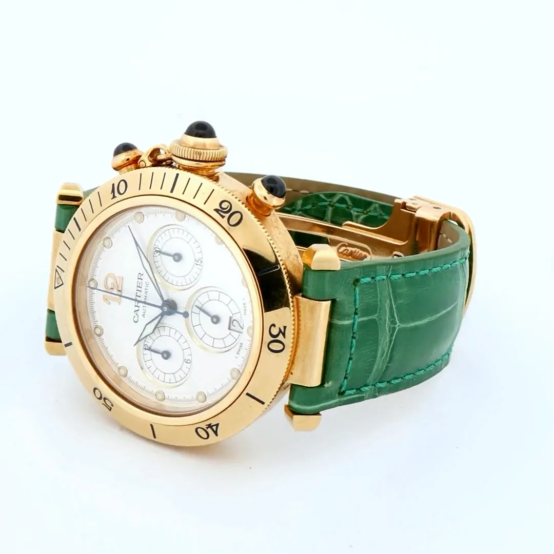 Used Cartier Pasha 38mm 2111 18k 38mm auto watch | Gray & Sons