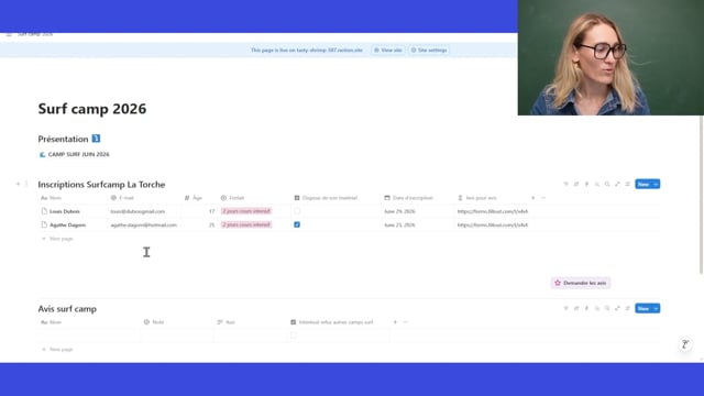 Premiers pas no code : live découverte avec Notion