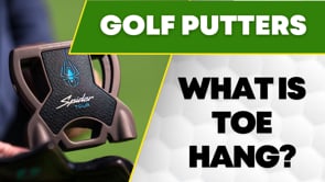 What is toe hang on putters?