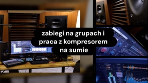 Zabiegi na grupach i praca z kompresorem na sumie