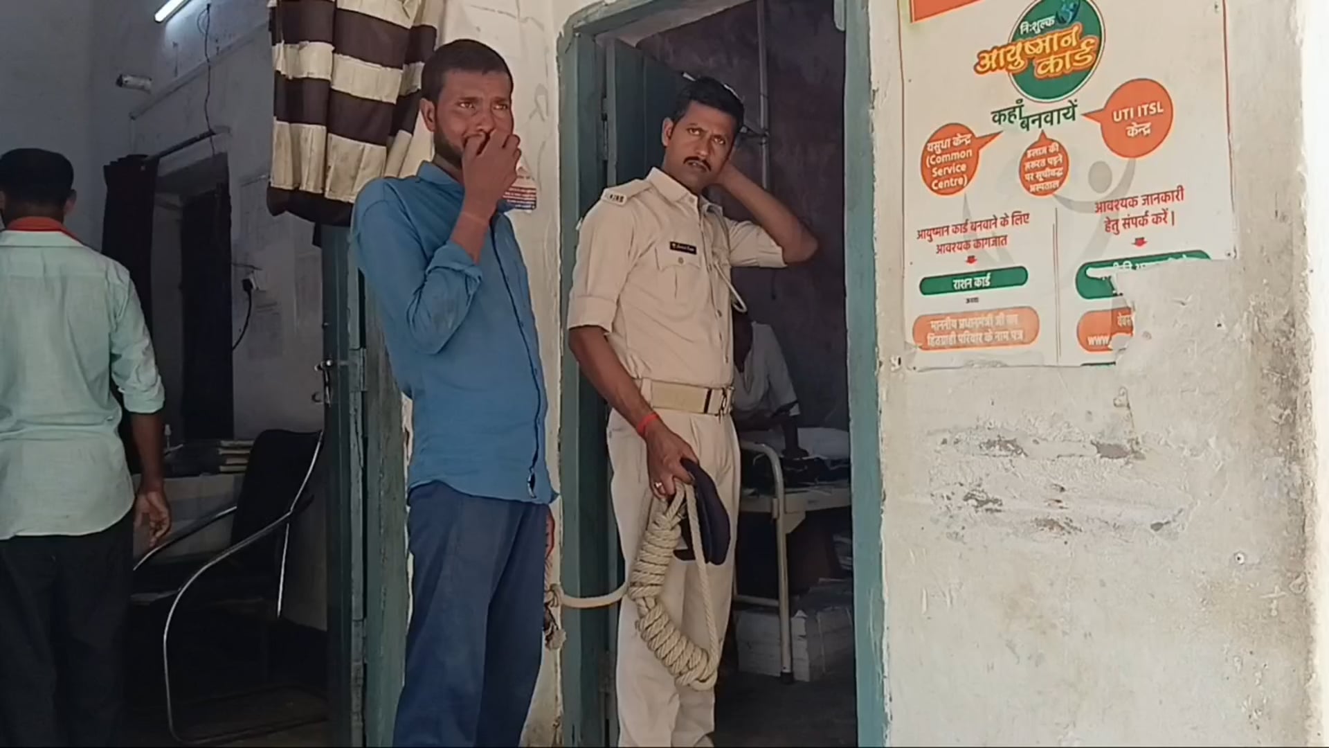हल्ला हंगामा कर रहे व्यक्ति को पुलिस ने किया गिरफ्तार, न्यायालय भेजा