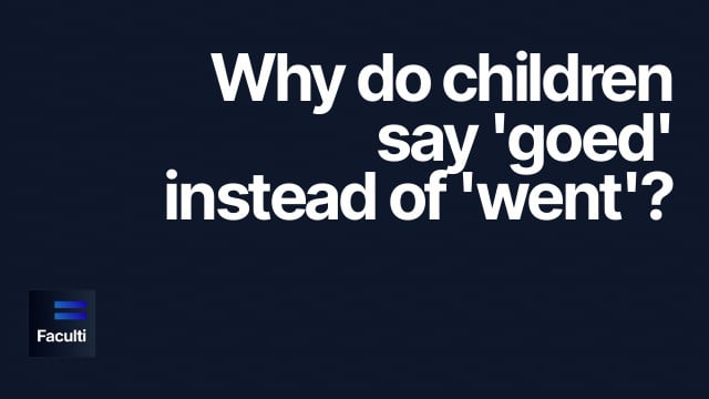 How Young Children Think