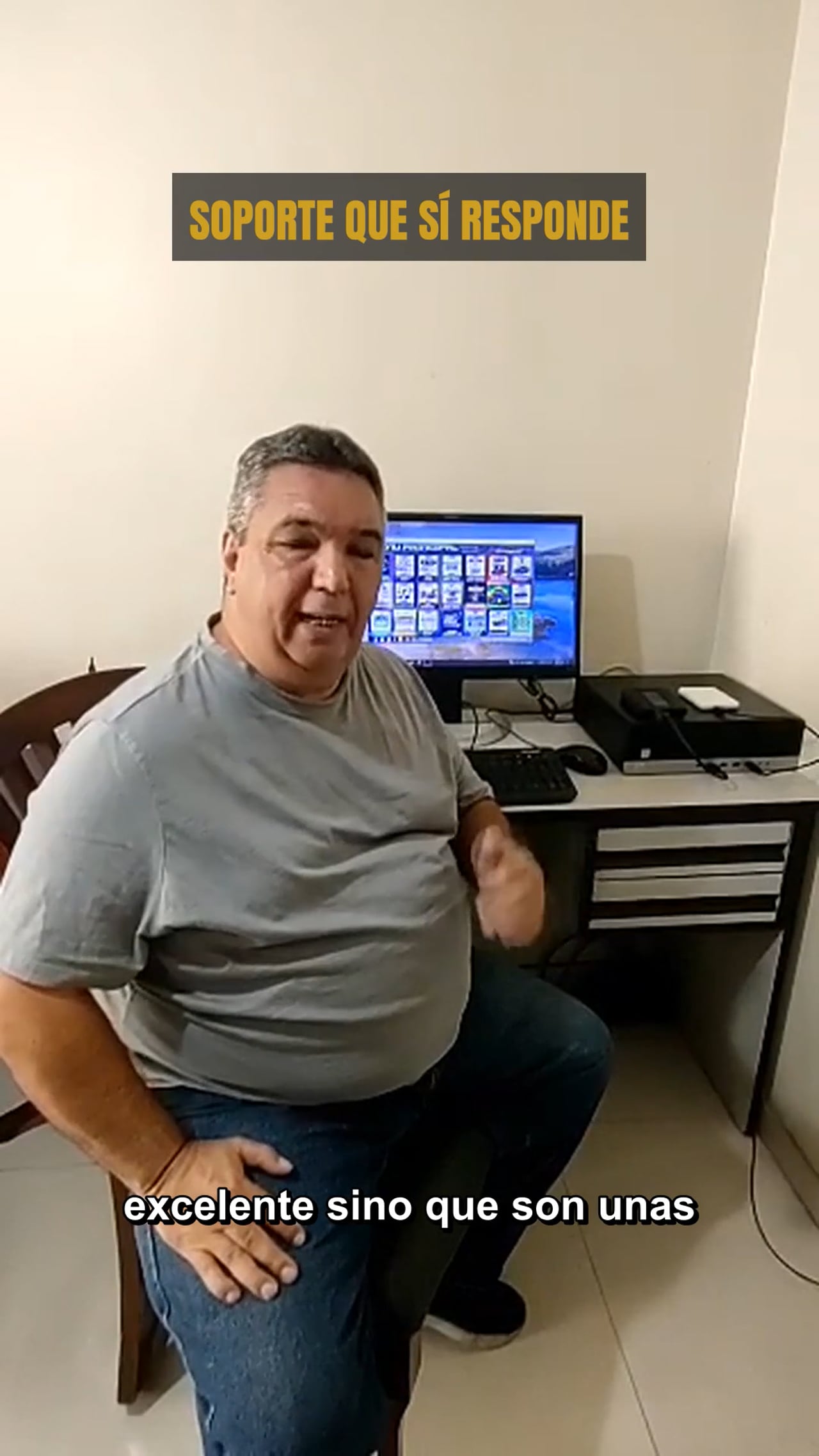 Juan Carlos — testimonio real en video · Caracas, Venezuela