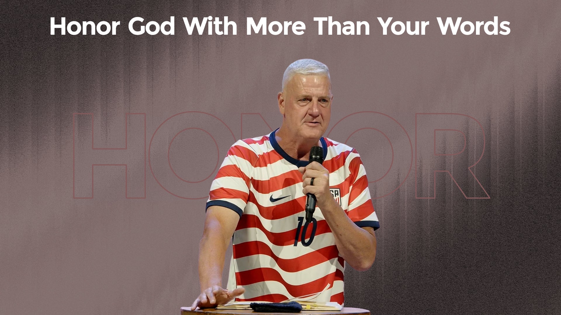 Honor God With More Than Your Words