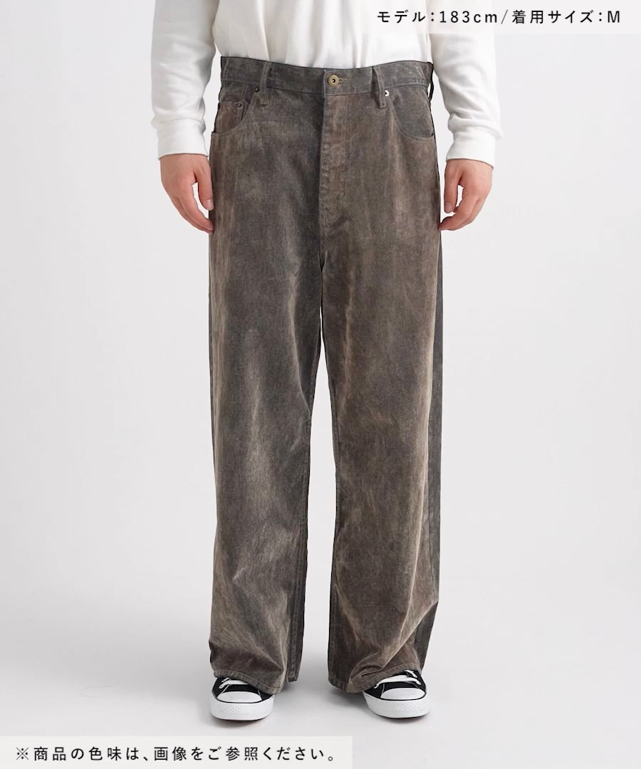 Flocked Denim Pants[niko and JEANS 26AW] | [公式]ニコアンド