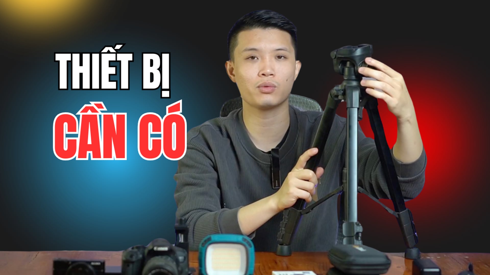 Những thiết bị nhất định anh chị phải đầu tư khi làm video ẩm thực