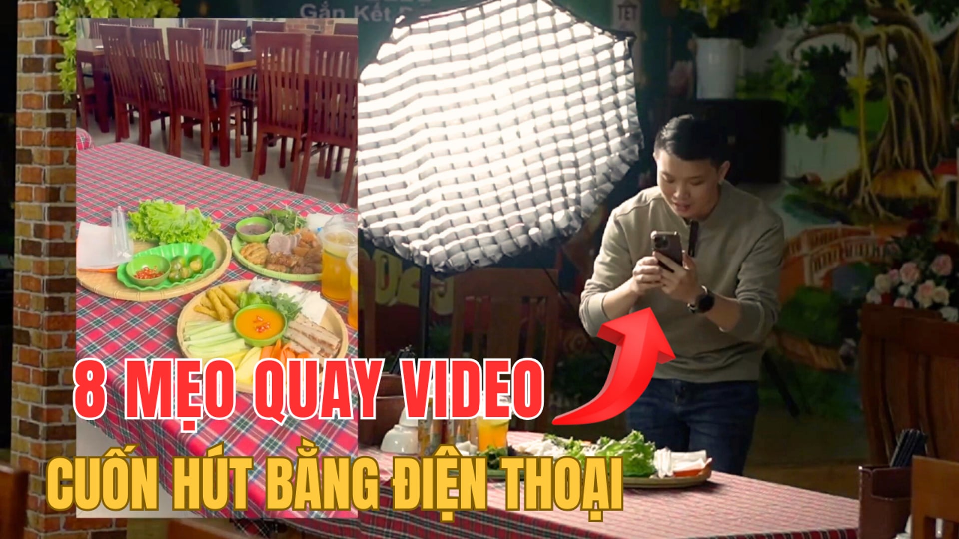 8 mẹo đơn giản giúp video ẩm thực cuốn hút hơn