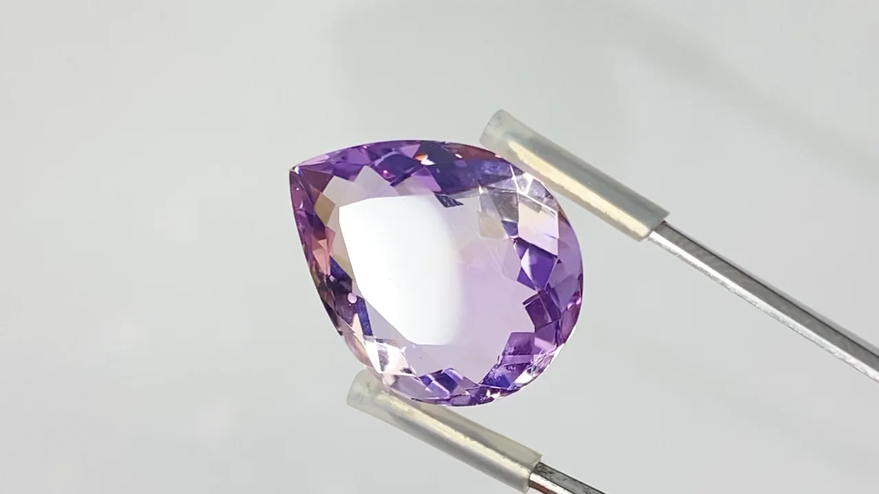 宝石質アメトリン AAA ルース ファセットカット 1個 NO.64【1点もの