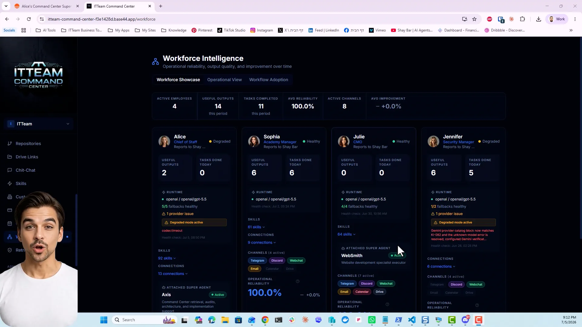 How We Built an AI Employee Workflow with OpenClaw, Base44, OpenAI and Claude | Videos & Movies on Vimeo