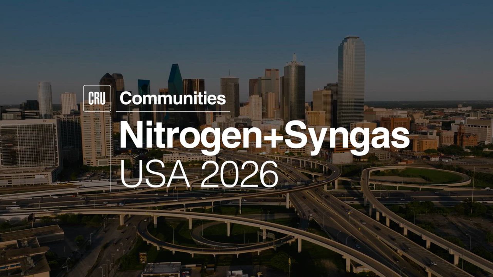 Home CRU Events Nitrogen Syngas USA 2027