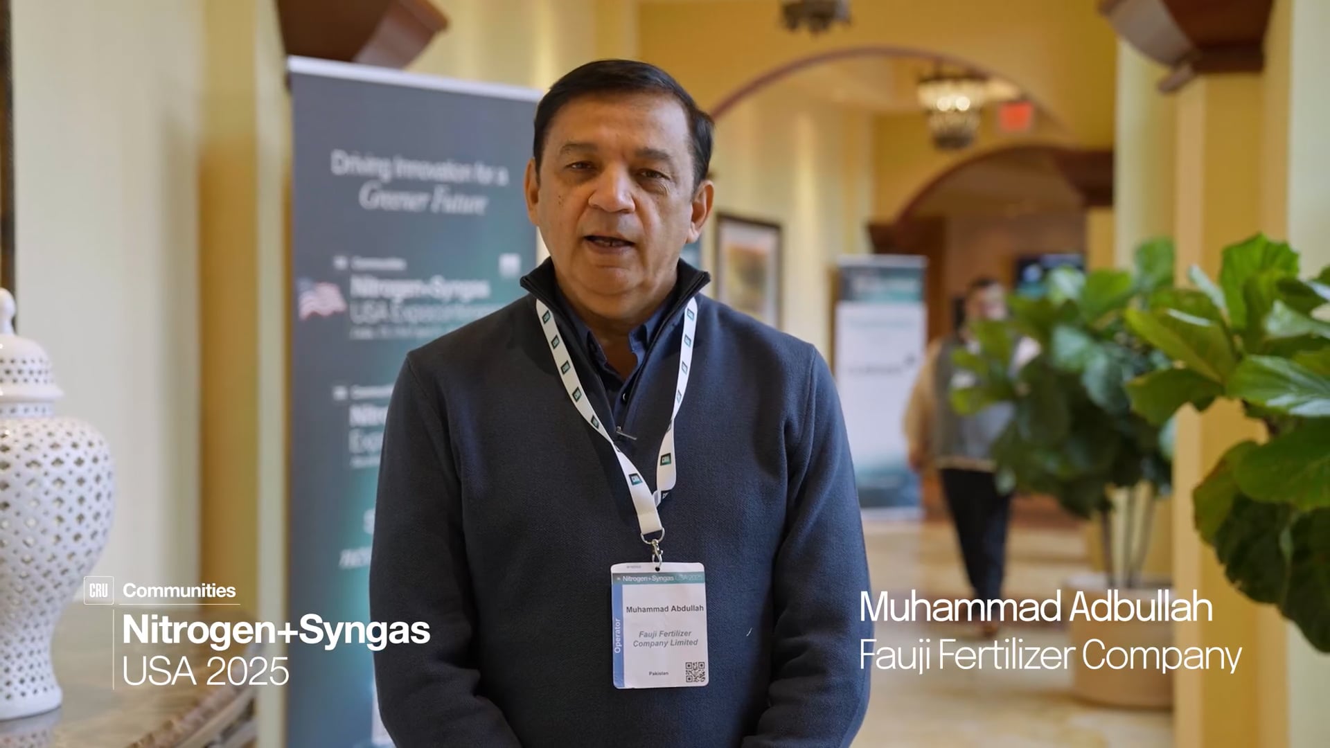 Video testimonials CRU Events Nitrogen Syngas USA 2027 (2)