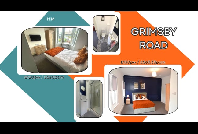 Grimsby Road, Cleethorpes Shared House 🏠 Main Photo