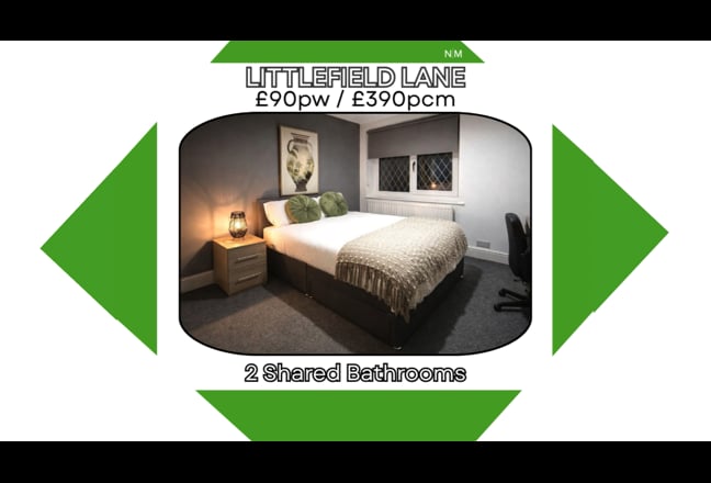 Furnished Double Room on Littlefield Lane, Grimsby Main Photo