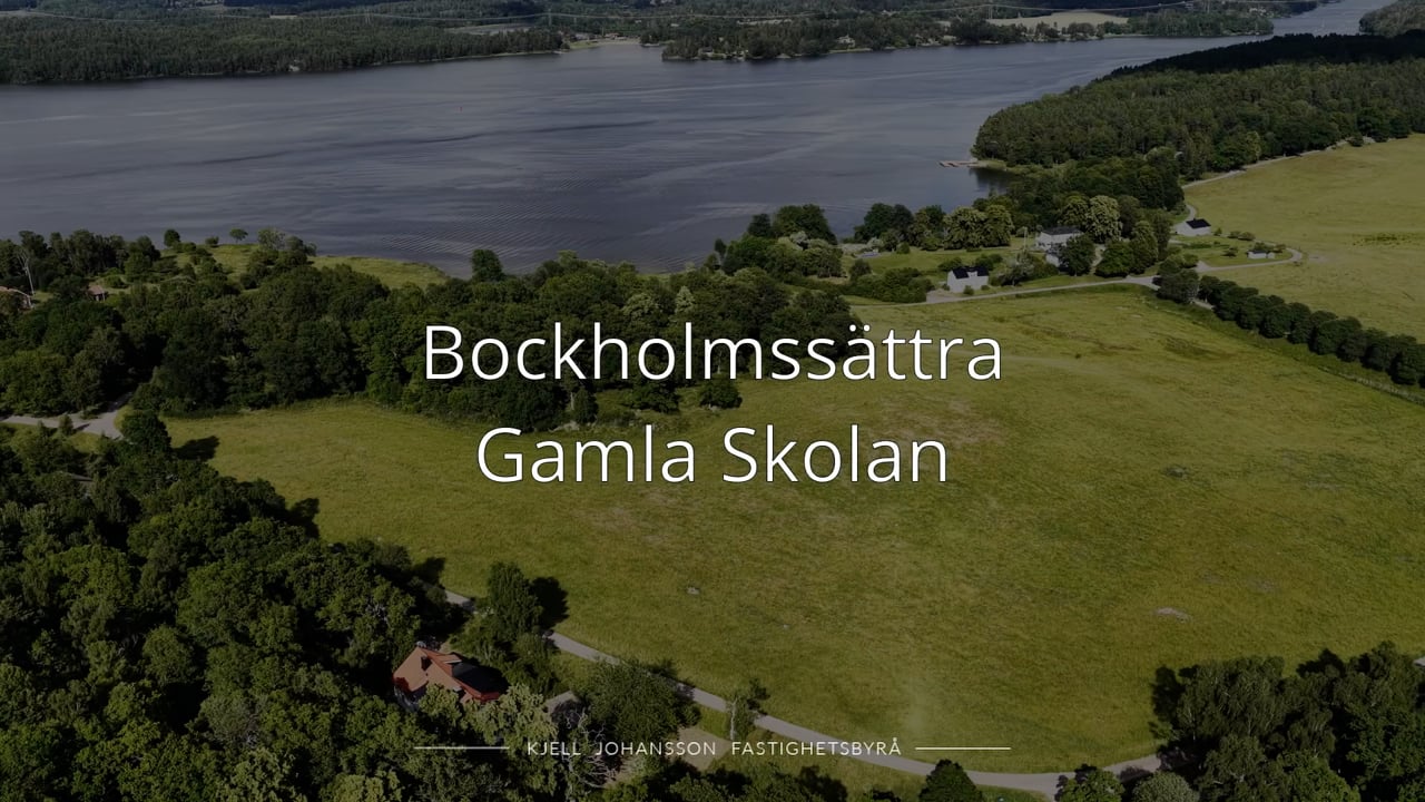 5 rum Villa på Bockholmssättra Gamla Skolan 1 Salems kommun - video