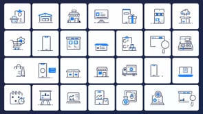 Animated Digital Business Line Icons, an Outline Icon by Vectors Market (Thumbnail 4 of 4)