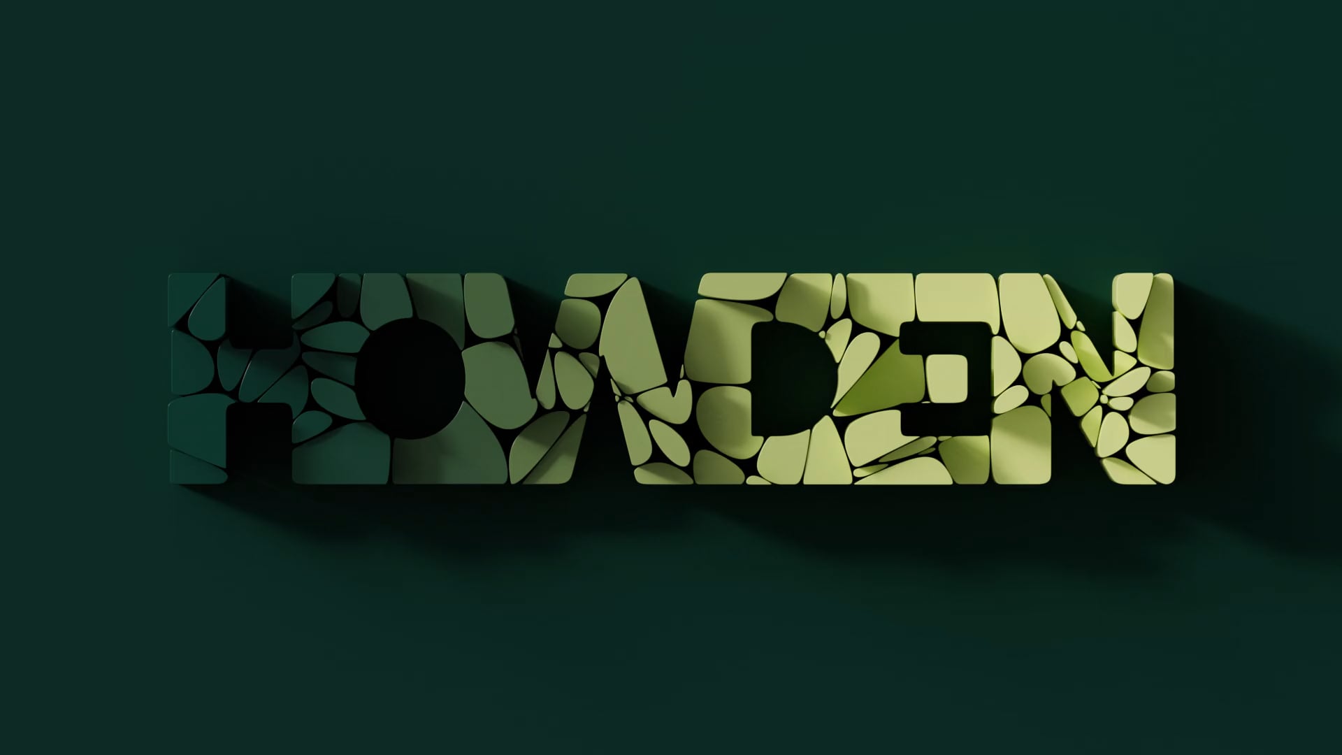 north-design-howden-logo-animation-voronoi-moss-green