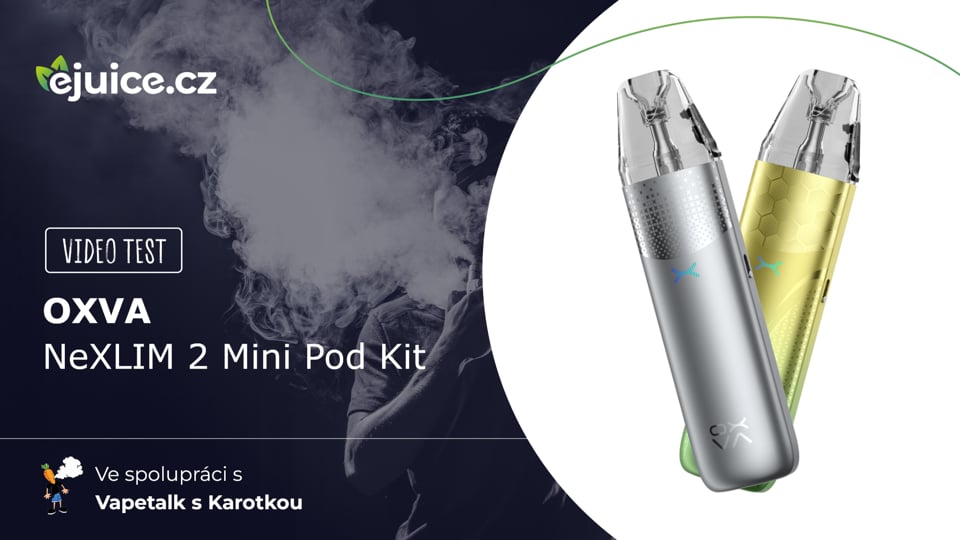 OXVA NeXLIM 2 Mini Pod Kit - video test (CZ)