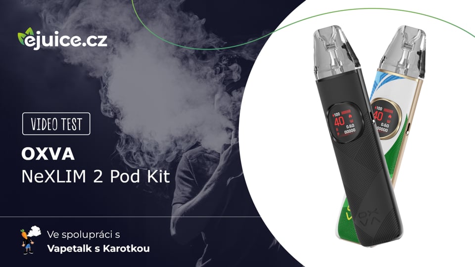 OXVA NeXLIM 2 Pod Kit - video test (CZ)
