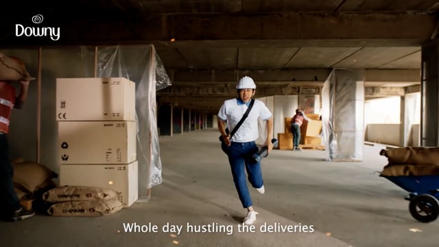 Downy Deliveryman
