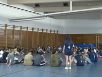 Activitats cooperatives i creatives al casal jove de l'Escala