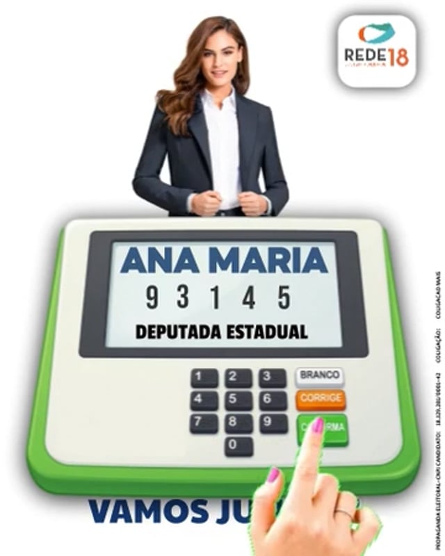 Urna Cartoon-Dep. Estadual