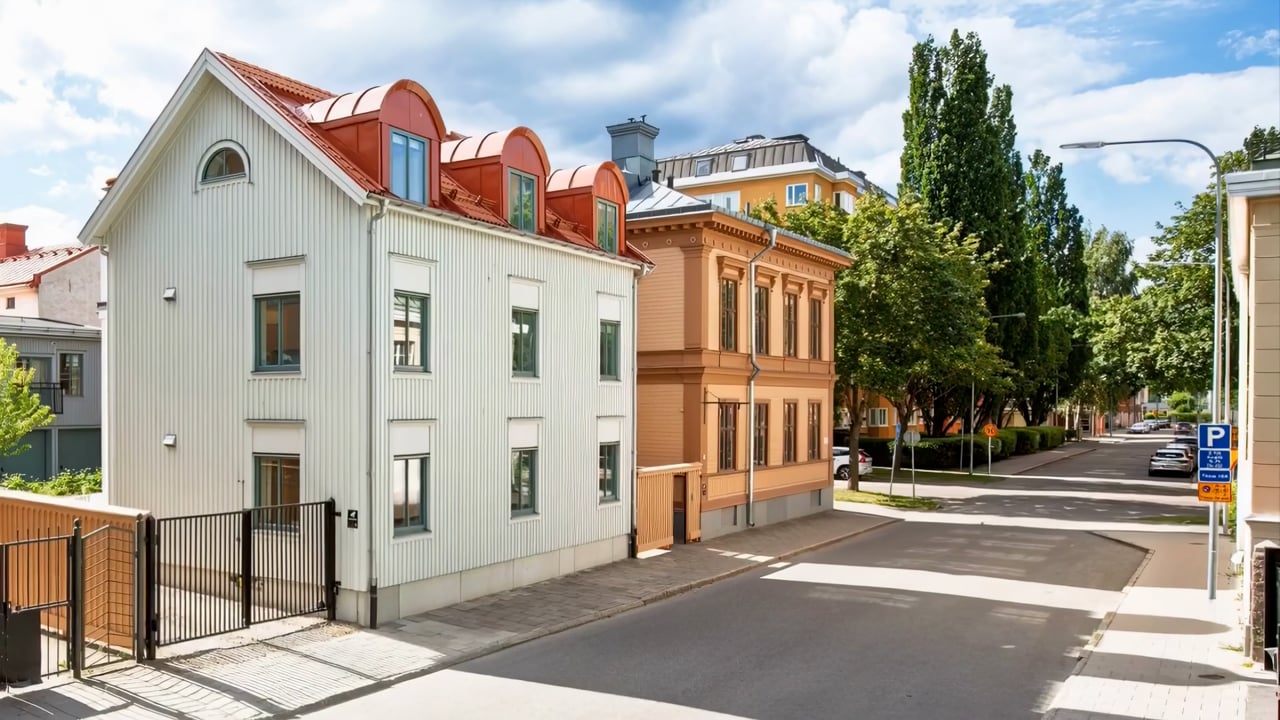 3 rum Lägenhet på Norra slottsgatan 15B Gävle Centrum Gävle kommun - video
