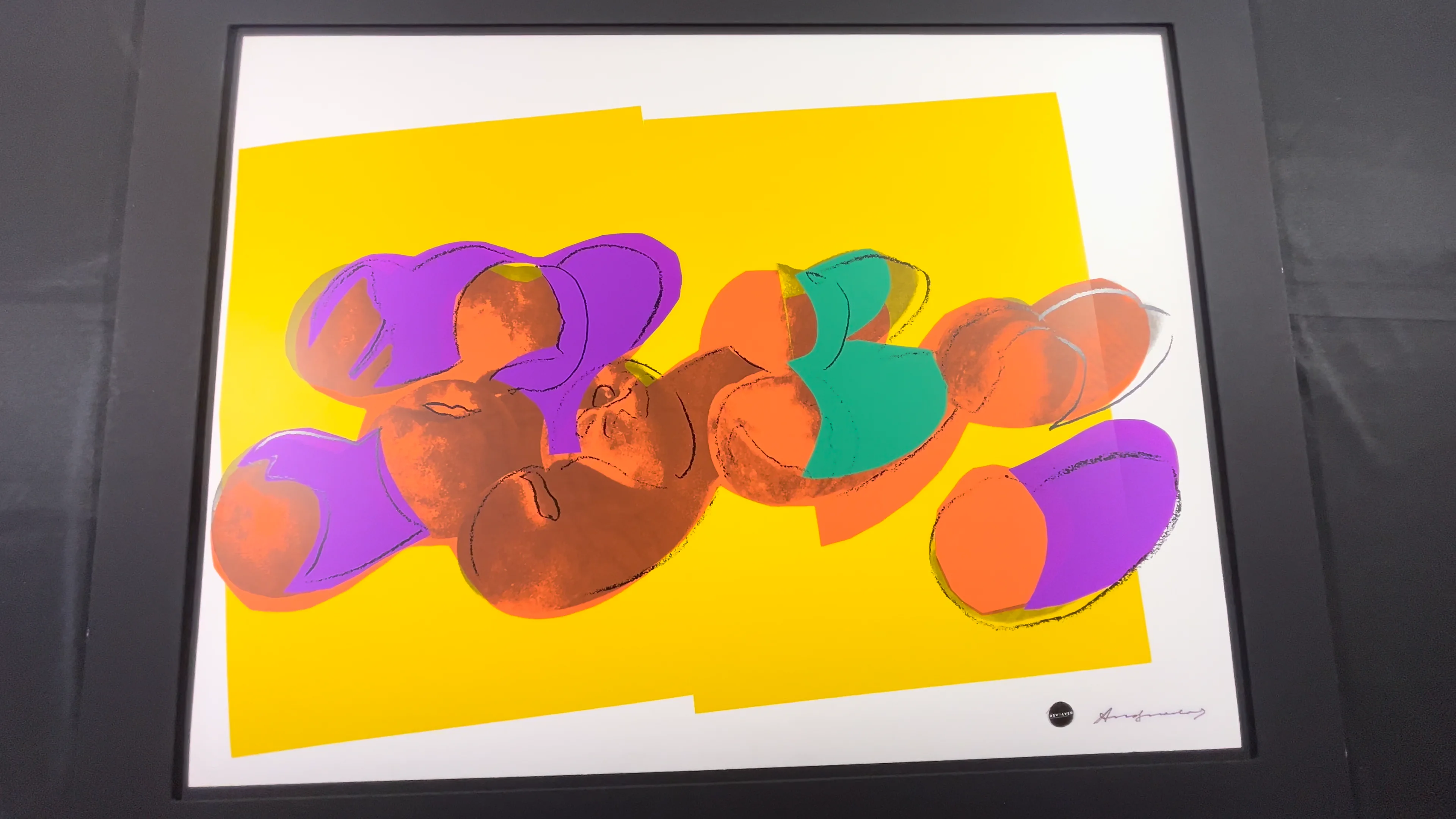 Space Fruit: Peaches (FS II.202) (1979) by Andy Warhol - For Sale