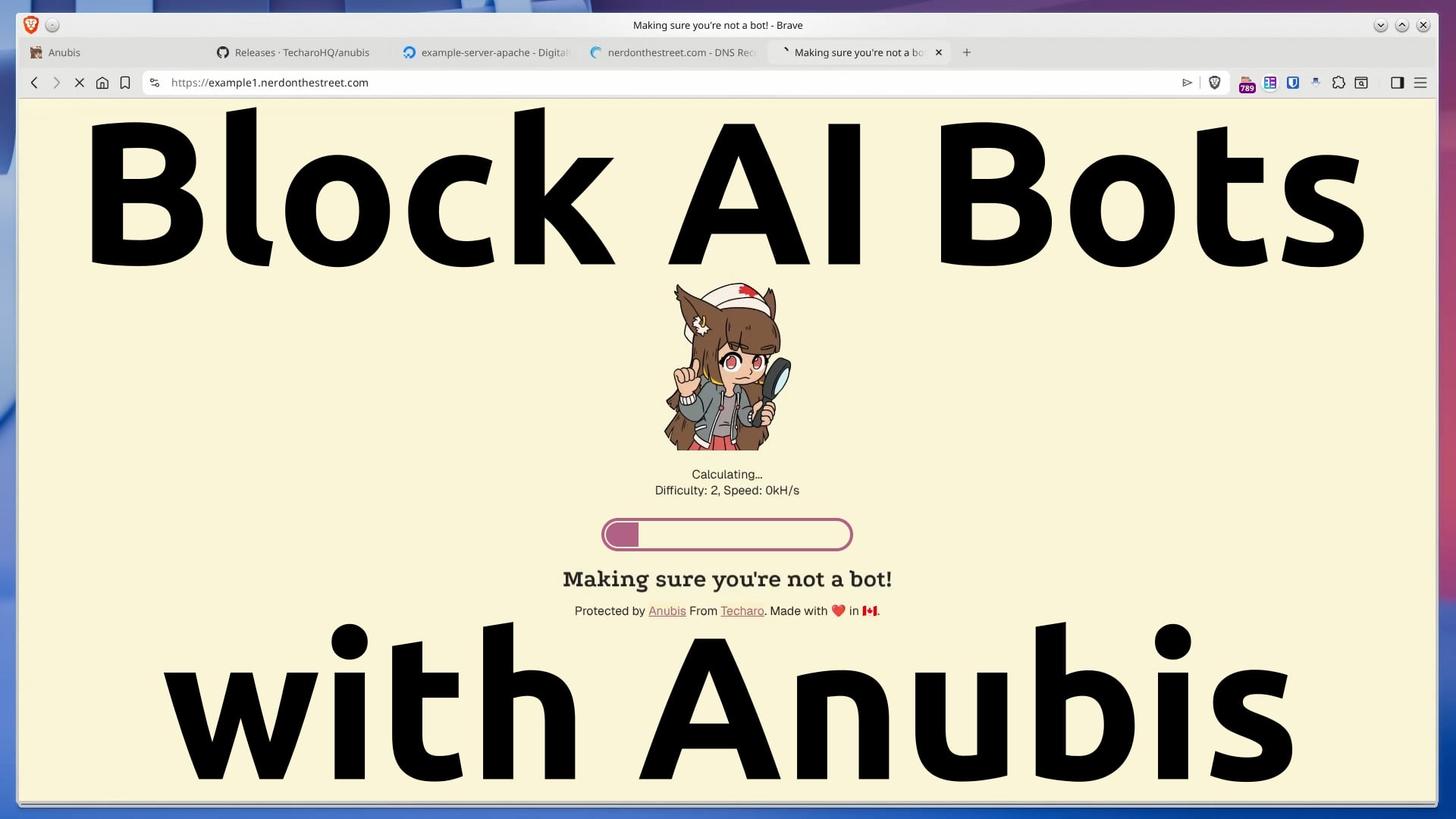 Block AI Scraping Bots with Anubis