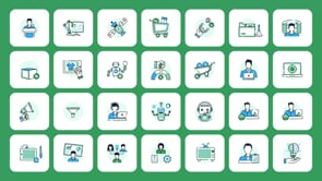 Animated Business Analytics Icons, a Duotone Icon by Prosymbols (Thumbnail 3 of 3)