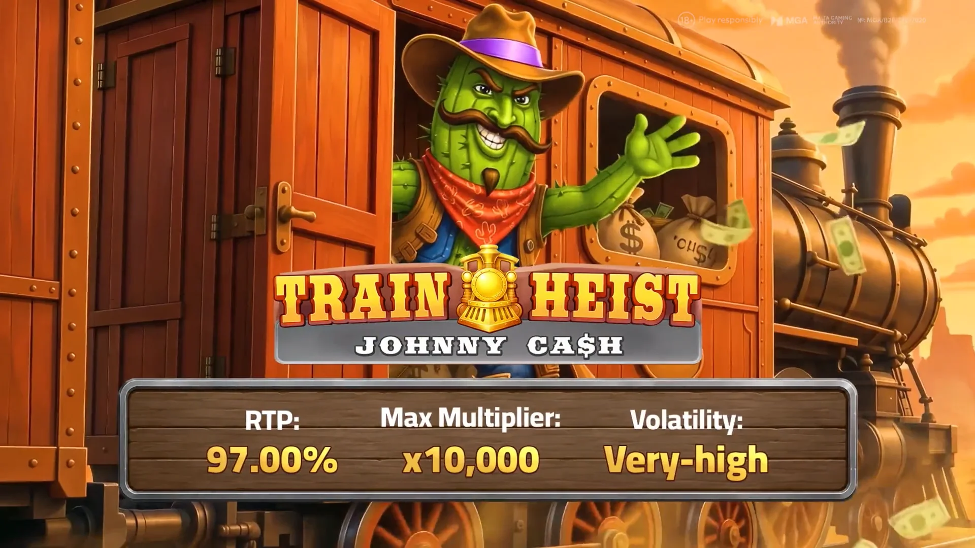 Train Heist Johnny Cash by BGaming