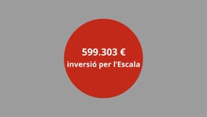 Els pressupostos de la Generalitat inclouen gairebé 600 mil euros d'inversió a l'Escala
