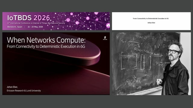 Keynote: From Connectivity to Deterministic Execution in 6G