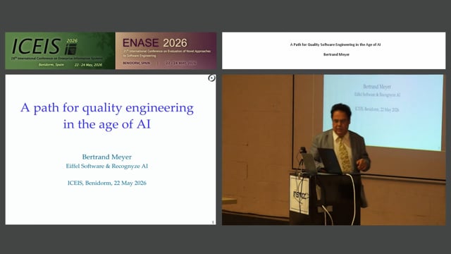 Keynote: A Path for Quality Software Engineering in the Age of AI