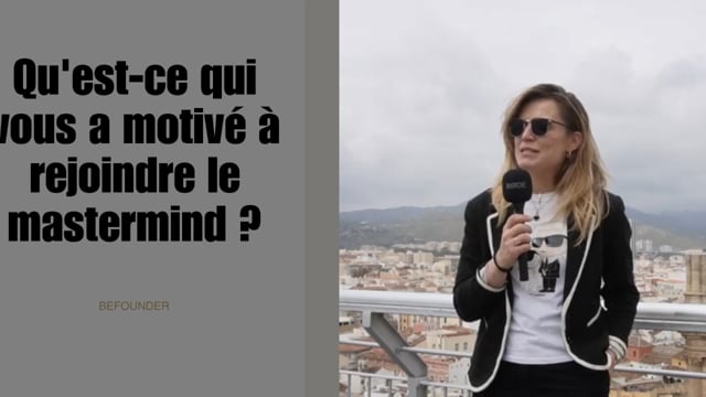 Témoignage Mastermind Entrepreneurs Befounder — Diane