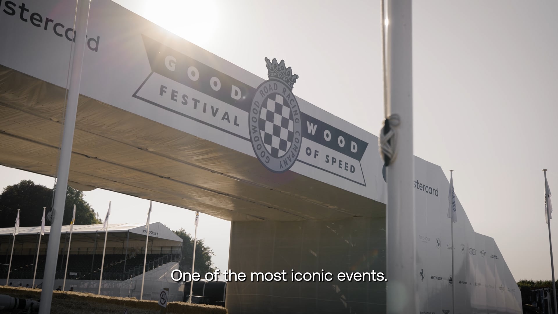 Goodwood Festival of Speed: Losberger De Boer UK Ad