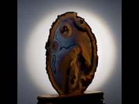 Astro West - Natural Home Decor Brazilian Agate Slice AWHOME543 Video