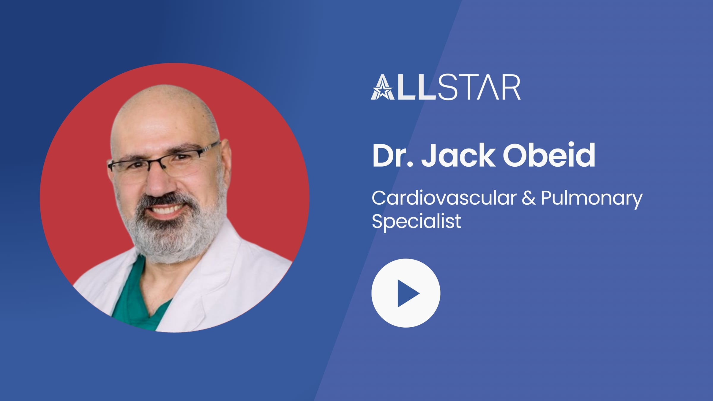 Dr. Jack Obeid video testimonial