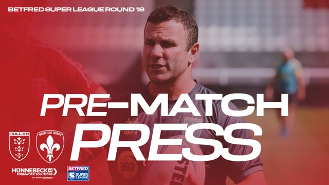“Every Player Wants To Get More Out Of Themselves” Wakefield Trinity Pre-Match Press - Willie Peters