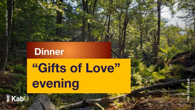 Jun 13, 2026 – Dinner – “Gifts of Love”  – Evening