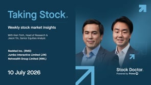 Taking Stock Weekly Insights 10 July 2026